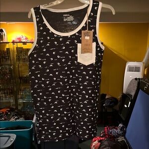 Black and White Kids Tank Top